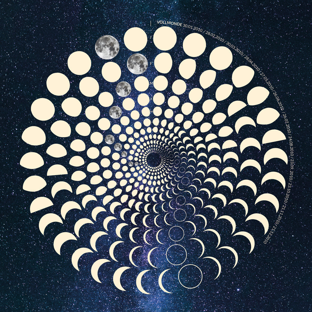 Die Magie der Mondphasen: Wie Lunar Circles Kunst und Astronomie vereinen