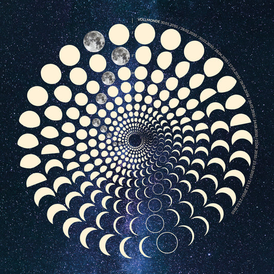 Die Magie der Mondphasen: Wie Lunar Circles Kunst und Astronomie vereinen
