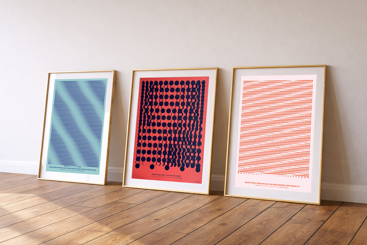 Moon Codes 2026-2036 - Art print - The future is now