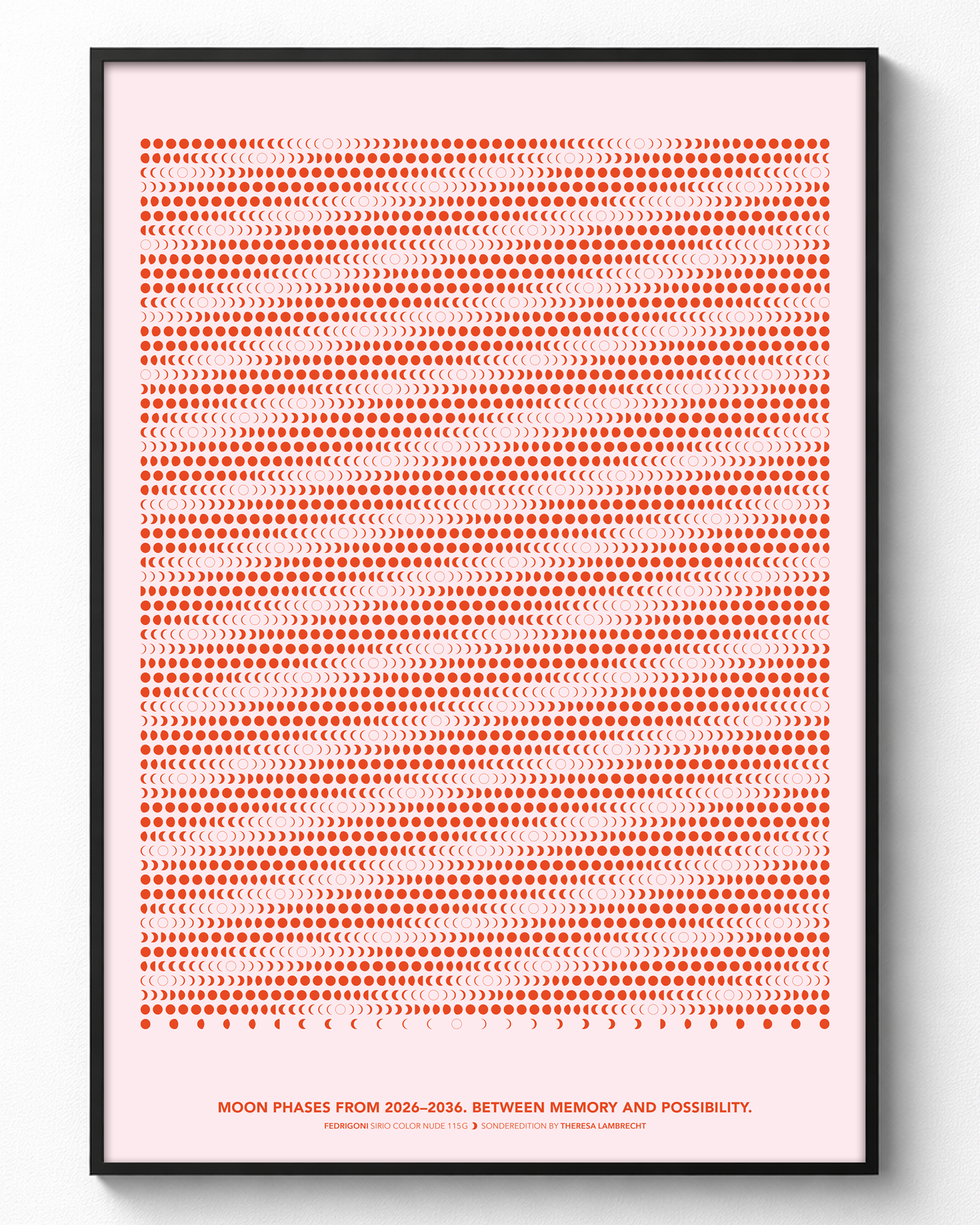 Moon Codes 2026-2036 - Art print - The future is now