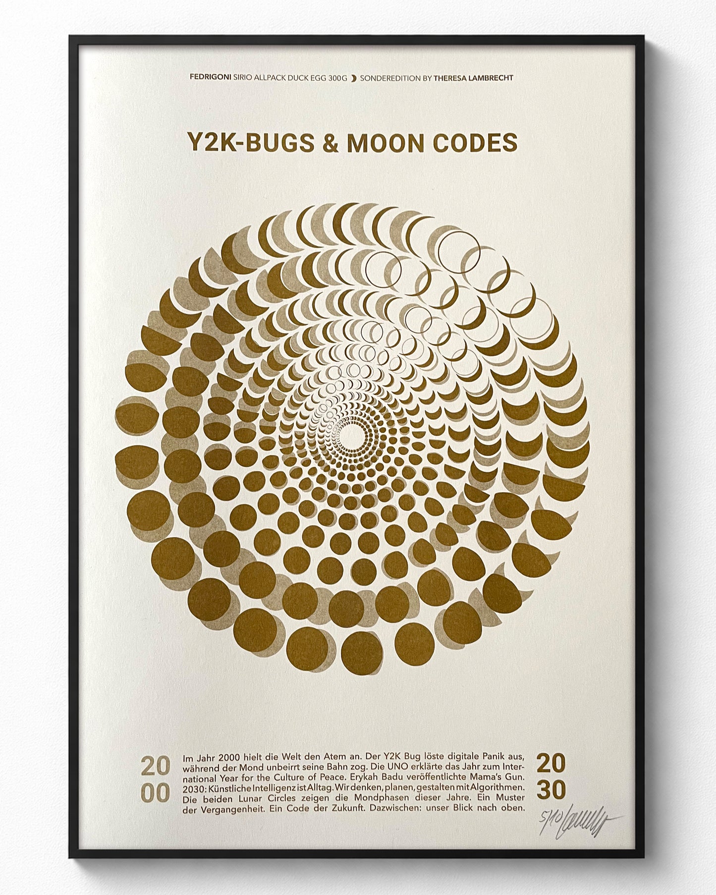 Moon Codes Y2K Bugs - Art Print