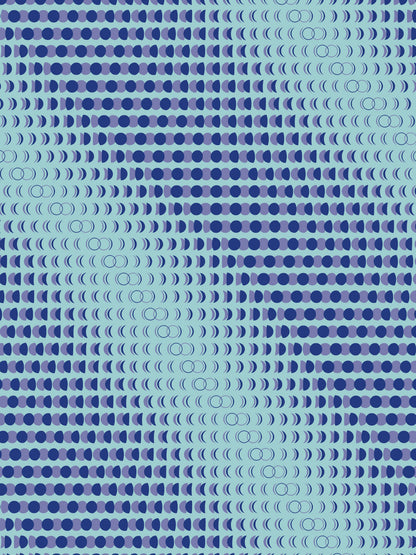 A2 Kunstdruck Mondphasen 2014 bis 2024, Moon Code Poster auf Fedrigoni Papier, Limitierte Edition von Theresa Lambrecht für Astrofans und Kunstliebhaber