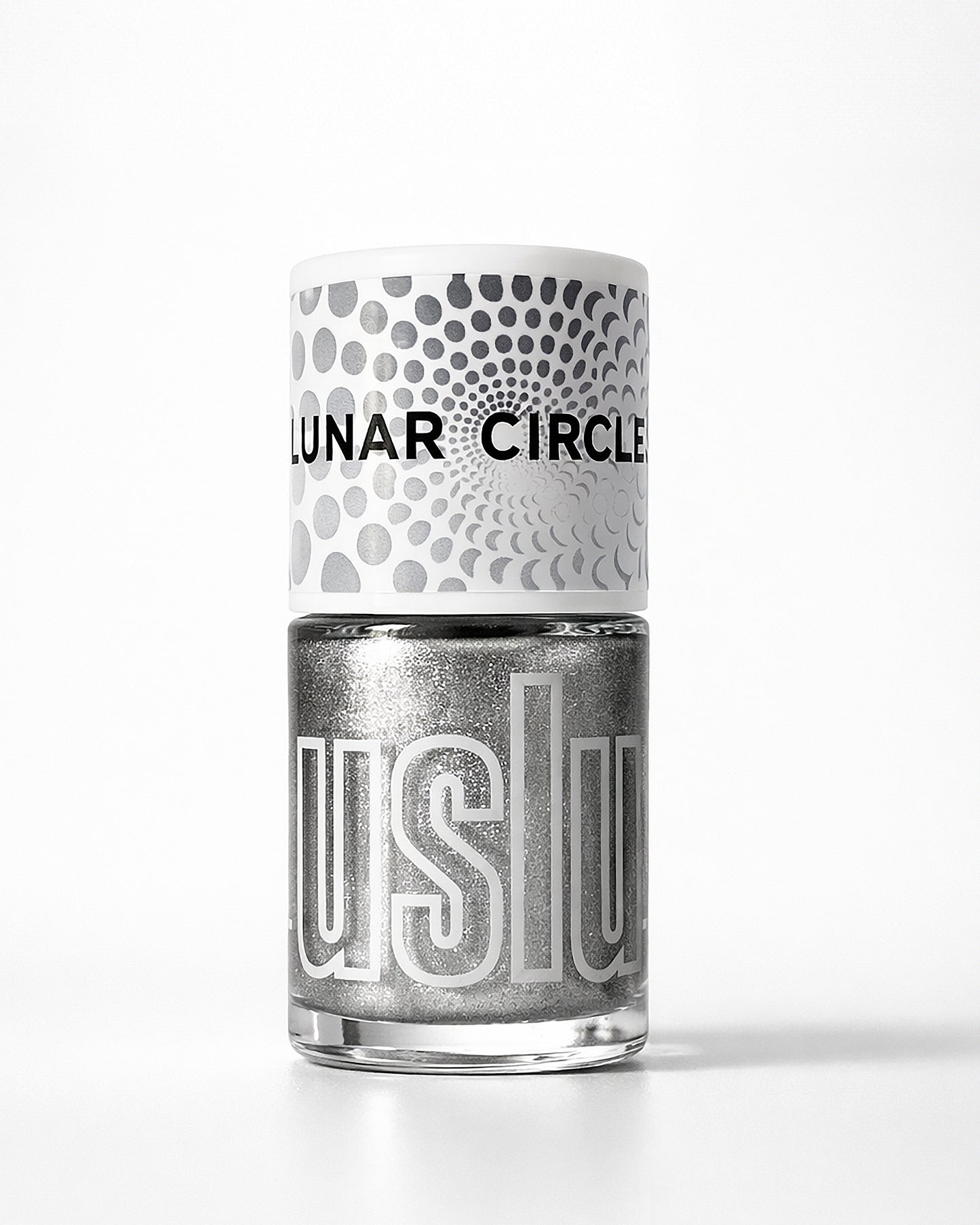 uslu Airlines X Lunar Circles Metallic Silver Nagellack - limitierte Artemis Edition 2026