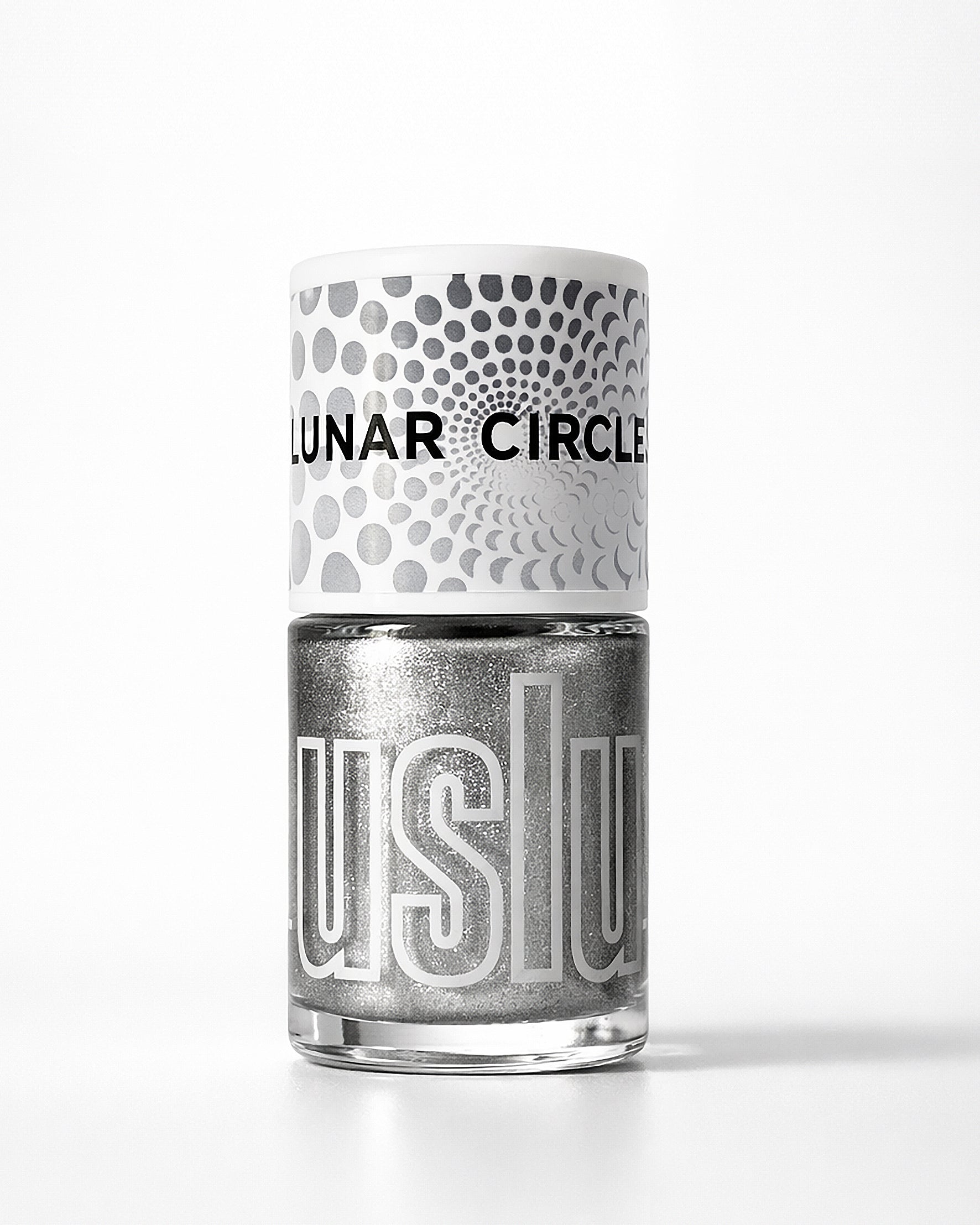 uslu Airlines X Lunar Circles Metallic Silver Nagellack - limitierte Artemis Edition 2026