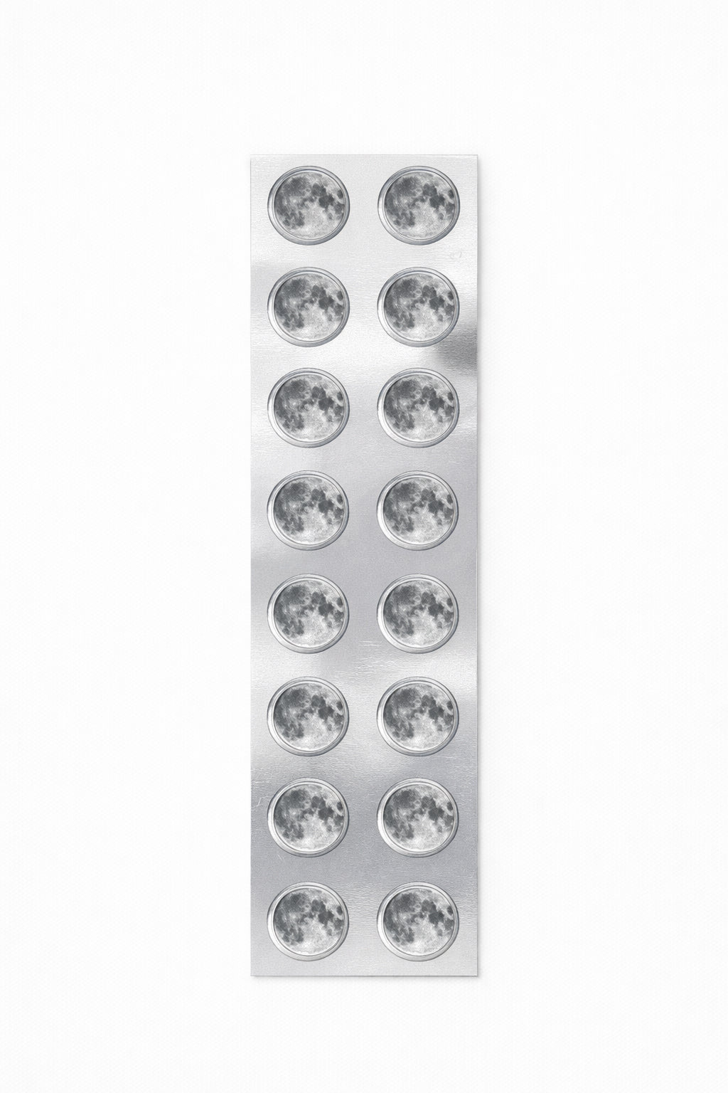 Moon Nail Sticker Set - uslu Airlines Lunar Circles Designer Kollaboration