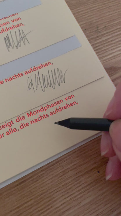 Taylor Swift Moon Codes 2022 Limitierte Edition – Detailansicht des RISO Drucks auf Fedrigoni Papier